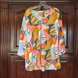 JODIFL BLOUSE SIZE LARGE